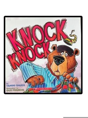 BUNDLE & SAVE🐻 Knock, Knock, softcover book by Tammi Saucer